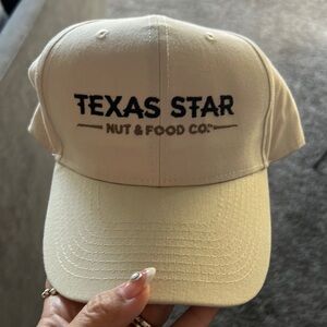 Texas star nut and food co hat w Velcro backing brand new